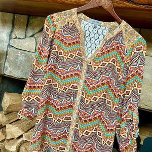 Figueroa & flower summer blouse